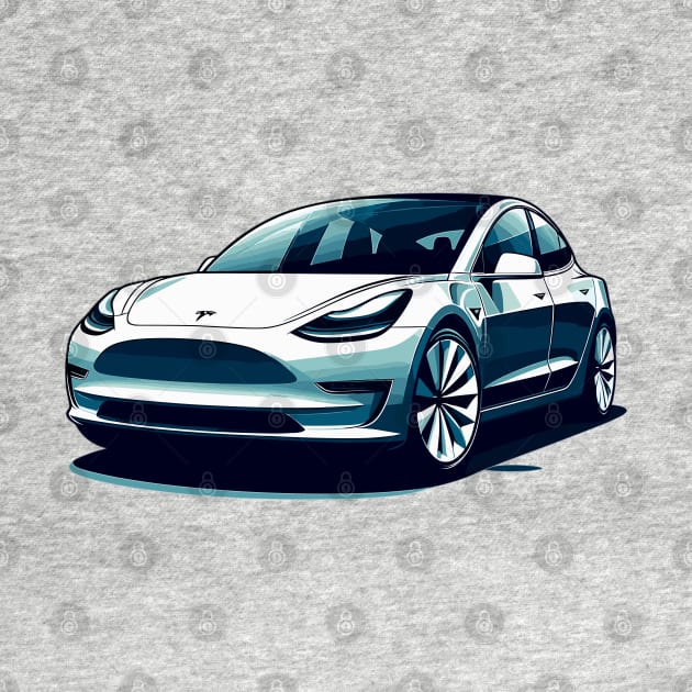 Tesla Model 3 by Vehicles-Art